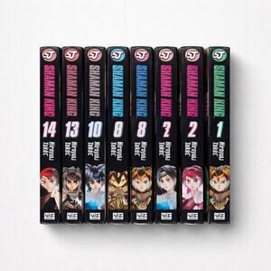 Lot of 8 Books Shaman King Volumes Hiroyuki Takei Shonen Jump Manga English